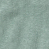 Chunky Slub Baby Girl Jumpsuit - Detail View - Textured Knit Ruffle Cuff Baby Romper