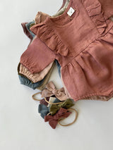 Gabriella Romper Victorian Pink - Product Shot