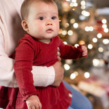 Dotted Rib Organic Cotton Dress by Burt's Bees Baby - Close-Up