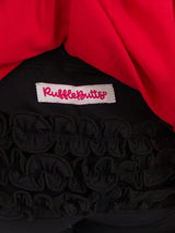 Black Classic Ruffle Leggings with Ruffles by RuffleButts + RuggedButts - Lifestyle