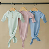 Newborn Bamboo Gown & Hat Set by Little Joy Co. - Lifestyle - Newborn Baby Clothing