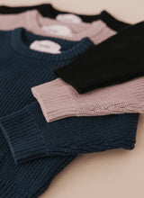 Cozy Knit Baby Sweater by The Honey and Bro Co. - Lifestyle View