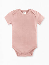 Classic Short Sleeve Bodysuit | Organic Cotton by Colored Organics - Side View