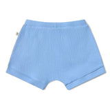 Bluebell Organic Shorts - Flat Lay Styling with Bodysuit