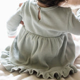 Snowflake Flurries Organic Tunic & Pants Set by The Honey and Bro Co. - Back View