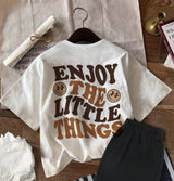 Enjoy The Little Things Set by The Honey and Bro Co. - Back View