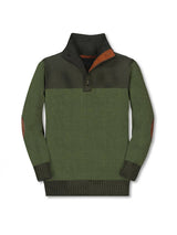 Cozy Pullover Knitted Sweater with Toggle Button Clo... by b-one inc - Lifestyle View