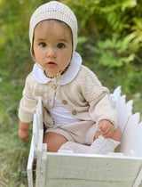 Olesya Cotton Knit Sweater by The Honey and Bro Co - Lifestyle View