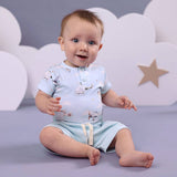 Taking Flight bodysuit neckline and sleeve detail