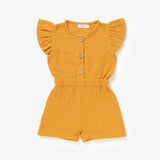 Lucy Marigold Romper - Back Detail