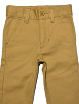 Boys Classic Chino Pants - Comfortable & Stylish Fit by b-one inc - Pattern Detail