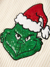 Christmas Winter Character Girls Pullover Sweater by Rylee Faith Designs - Lifestyle View