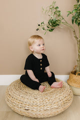 Bamboo Henley Romper - View 7