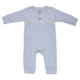 Baby Ribbed Playsuit with Pockets - Styled Outfit View