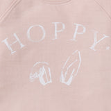 Hoppy Pink Organic Cotton Sweatshirt by The Honey and Bro Co. - Back View