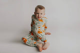 Dinosaur Modal Toddler Two-Piece Pajama Set by Three Little Tots - View 12
