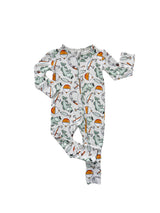 Finn Bamboo Convertible Zip Romper by Elle & Mily - Back View