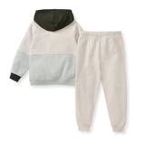 Color Blocked Sweatshirt & Pants Set by Burt's Bees Baby - Back View