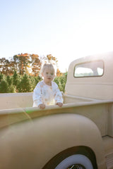 Pretty Pine Farm Organic Sweatshirt & Pants Set by The Honey and Bro Co. - Front View