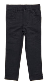 Boys Classic Chino Pants - Comfortable & Stylish Fit by b-one inc - Flat Lay