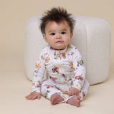 Diggers & Tractors Organic Snugglesuit Convertible R... by Snuggle Hunny - Side View