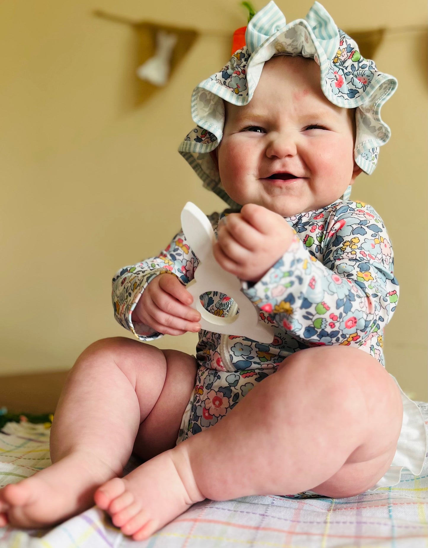 Wild Flower Swim Set by The Honey and Bro Co. - Front View