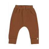Organic Cotton Cuffed Sweatpants by The Honey and Bro Co. - Front View