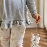 Snowflake Flurries Organic Tunic & Pants Set by The Honey and Bro Co. - Back View