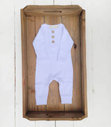 Organic Cotton Baby Bodysuit by The Honey and Bro Co. - Detail View