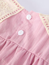 Purple Lace Collar Sister Set by Rylee Faith Designs - View 10 - Baby Girl Clothing