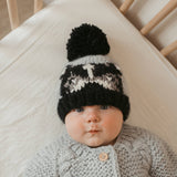 Frenchie Puppy Dog Beanie Hat by Huggalugs - Detail View