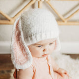 Lop Ear Bunny Beanie - Close-Up Crochet Detail