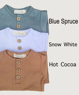 Organic Cotton Baby Bodysuit by The Honey and Bro Co. - Lifestyle View
