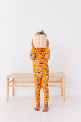 Let the Gourd Times Roll Kids Pajamas by Kiki + Lulu - Size Chart