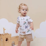 Dragon Organic Cotton Baby & Toddler Tee - On Toddler Front