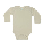 Organic Long Sleeve Baby Bodysuit by The Honey and Bro Co. - Back View