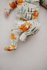 Dinosaur Modal Toddler Two-Piece Pajama Set by Three Little Tots - View 21