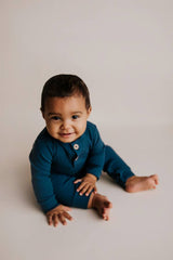Baby Ribbed Playsuit with Pockets by Three Little Tots - View 26