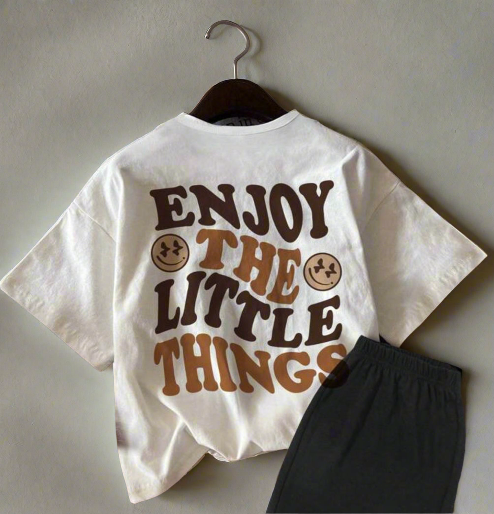Enjoy The Little Things Set by The Honey and Bro Co. - Front View