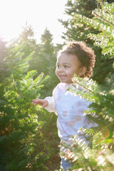 Pretty Pine Farm Organic Sweatshirt & Pants Set by The Honey and Bro Co. - Detail View
