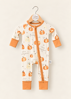 Little Pumpkin Zinza™ Tencel Convertible Zippy Pajama