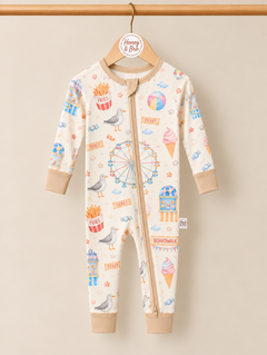 Boardwalk Baby TENCEL™ Lyocell Zippy Sleeper