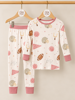 Pink Pep Rally Zinza™ TENCEL™ Toddler Pajama Set