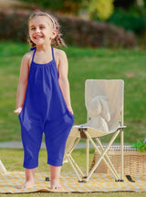 Open back jumpsuit by The Honey and Bro Co. - Front View