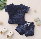 Tie-dye Playtime Set by The Honey and Bro Co - Back View