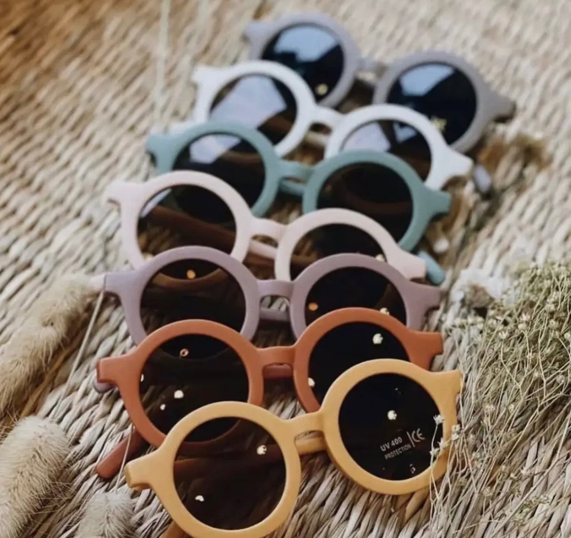 Toddler and Baby Retro Sunnies by The Honey and Bro Co. - Back View