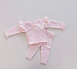 Kimono Set Pink Deluxe Gift Set by The Honey and Bro Co. - Detail View