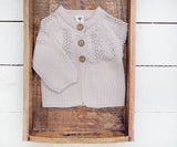 Olesya Cotton Knit Sweater by The Honey and Bro Co - Back View