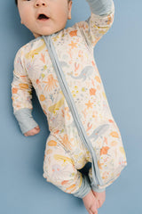 Underwater Friends Bamboo Sleeper - Full Length Side View