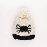 Spider Beanie Hat by The Honey and Bro Co. - Front View